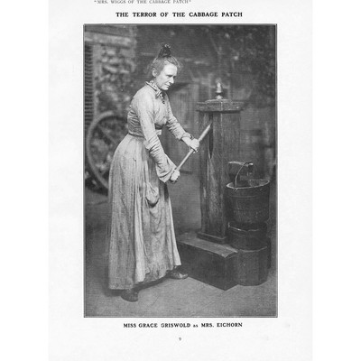 Grace Griswold in Mrs Wiggs of the Cabbage Patch at The Adelphi alter Druck 1908