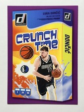 Luka Doncic - 2024-25 Donruss Crunch Time Press Proof Purple #8