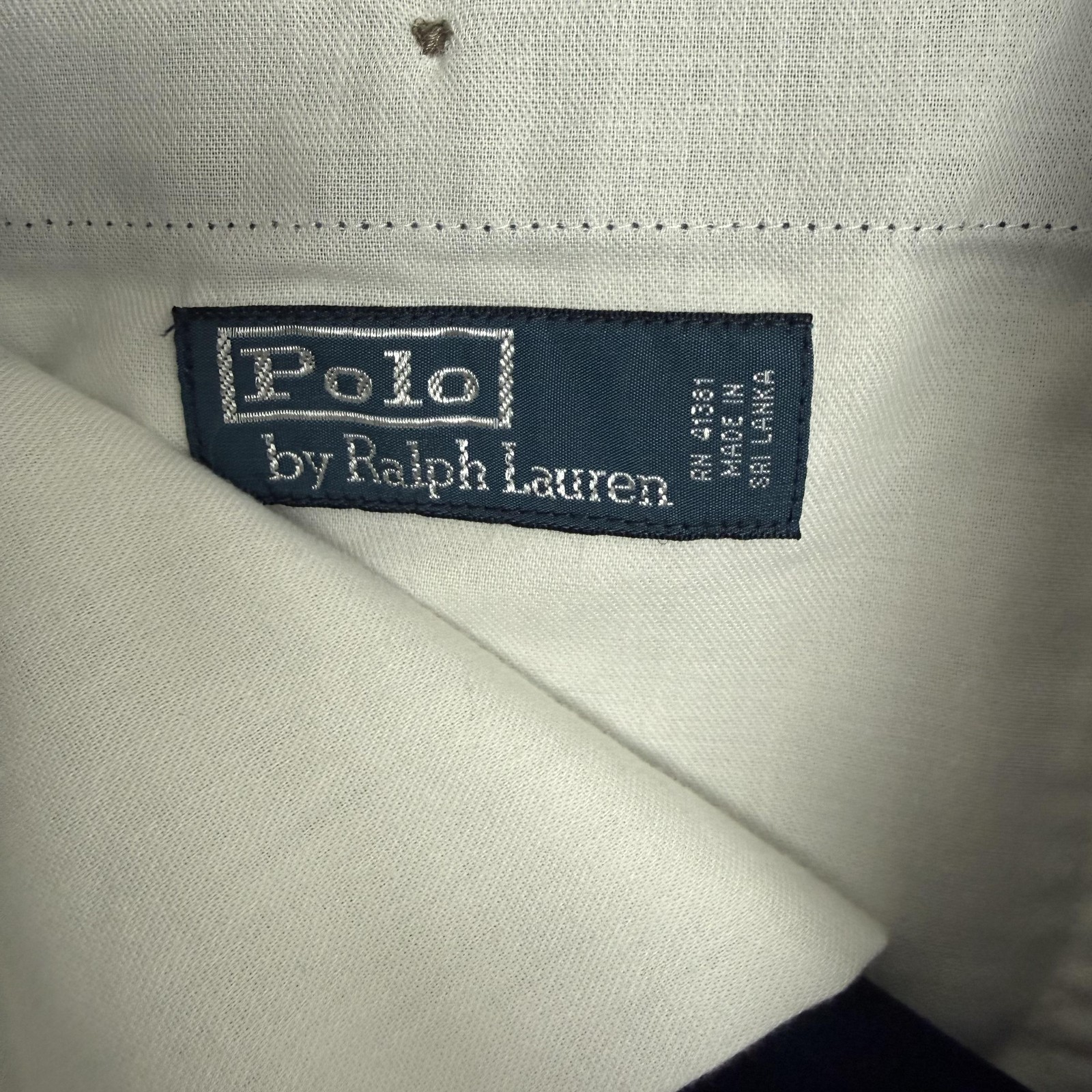 Polo Ralph Lauren Pants Mens 38x36 Navy Blue Stretch Chino Straight Fit Casual thumbnail 6