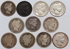 USA set of 11 Barber Half Dimes . Start 0.99$