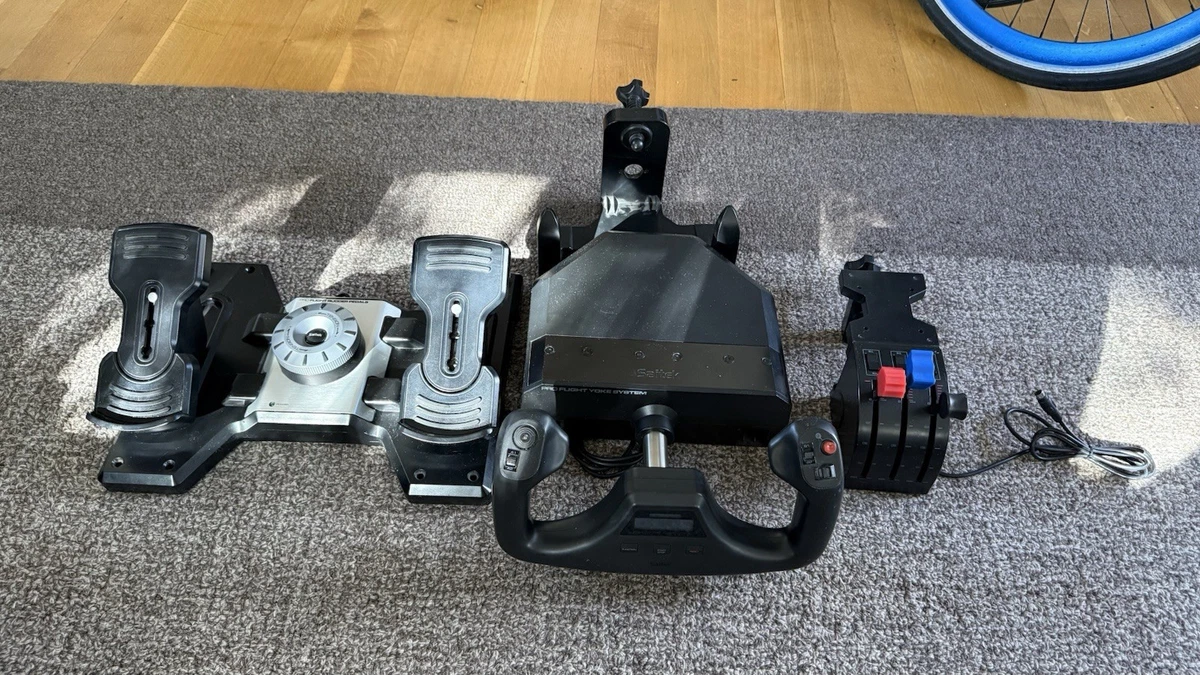 Saitek Pro Flight Yoke System for sale | eBay