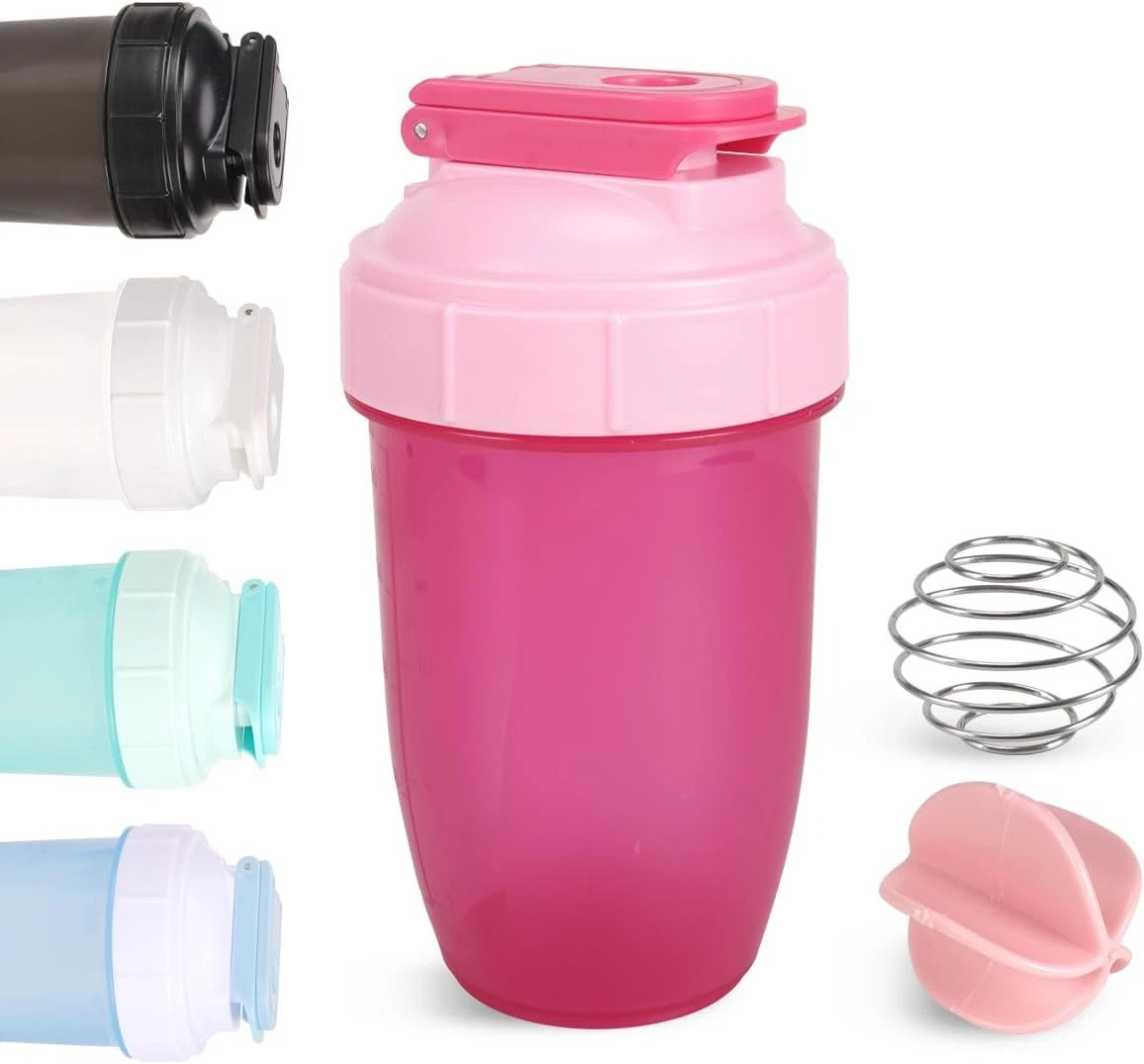 D.Y.A 16oz Shaker Bottle，Leak Proof Sports Shaker Cups for Protein Shakes，Sh
Opens in a new window o