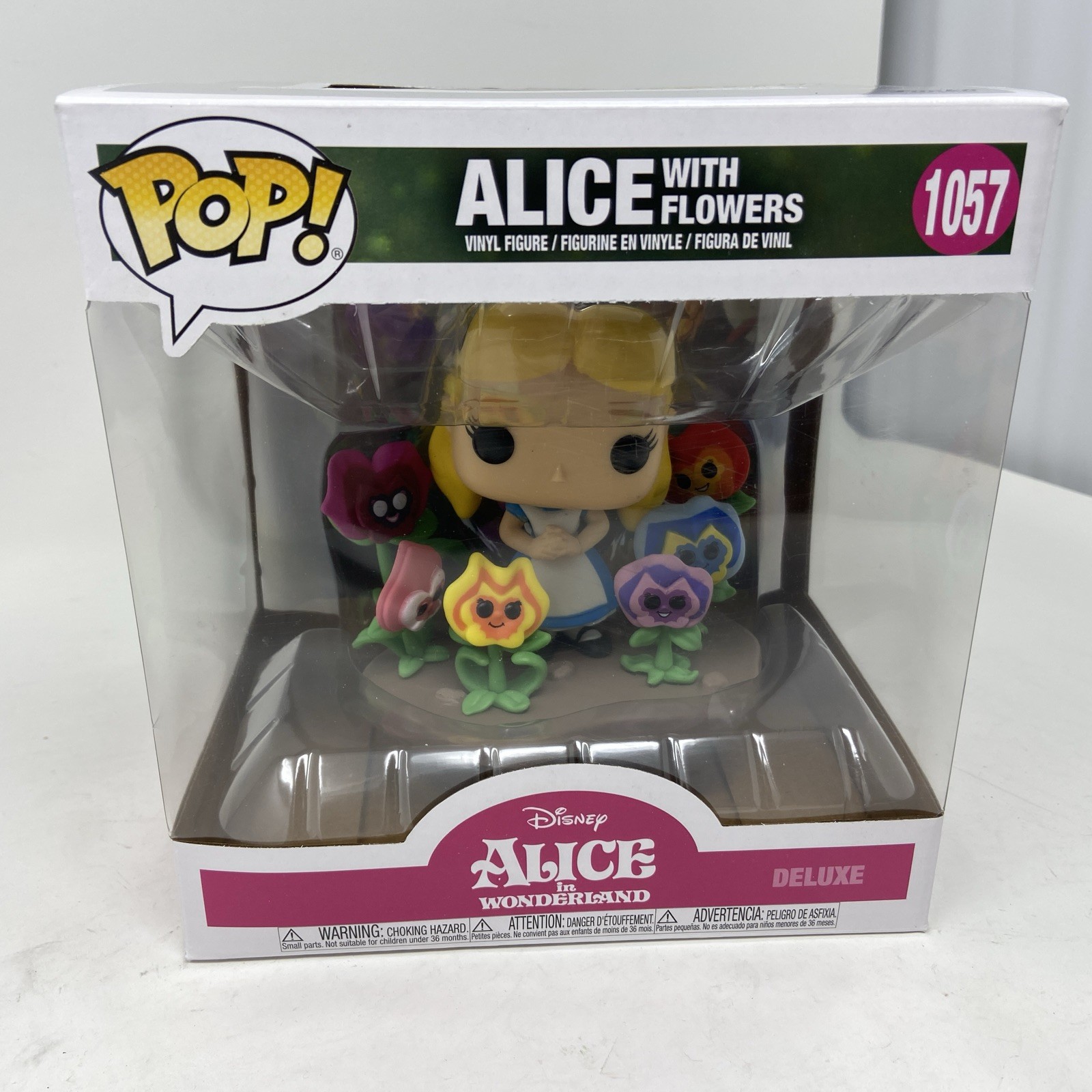 Funko Pop! Deluxe: Disney - Alice With Flowers #1057