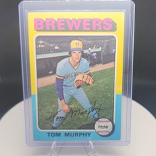 1975 Topps - Tom Murphy #28 (MLB, Brewers, Baseball, Base Set)