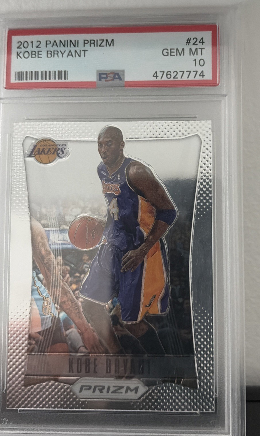 2012 Panini Prizm Kobe Bryant #24 PSA 10 Gem Mint