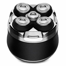 Men  s 5D Electric Head Shaver Cordless Wet  Dry Rechargeable Bald Head Razor