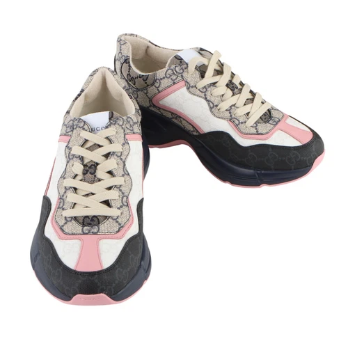 Baskets Gucci 692902 GG multicolore bleu rhyton suprême 38 1/2 111343775