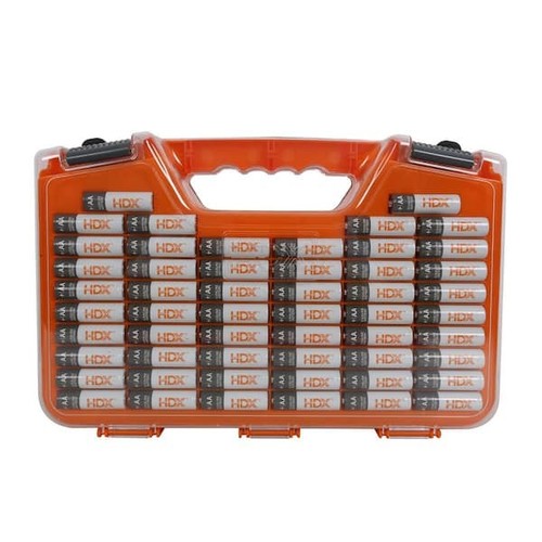 182 Battery Organizer Case w/.Tester Ultimate Storage Solution for All Batteries - Picture 3 of 6