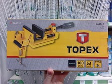 MORSA DA BANCO PER LAVORI DI PRECISIONE MM. 100 IN ALLUMINIO TOPEX