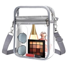 Clear Bag Stadium Approved,Clear Crossbody Purse Bag, with Adjustable Shoulde...