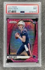 2024 Panini Prizm - Rookies Drake Maye #329 Pink Wave Prizm (RC) PSA 9