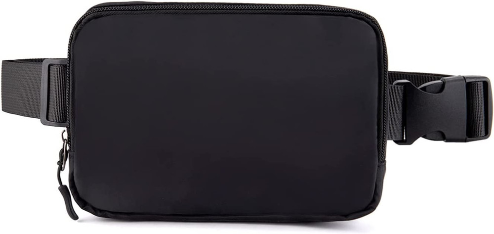 Belt Bag Fanny Pack Crossbody Bags for Women Everywhere Belt Bag (Black)