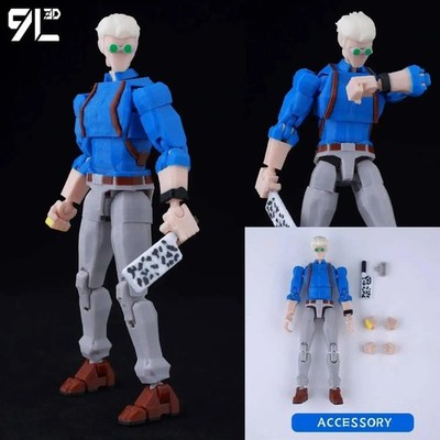9L 3D Anime Figure Jujutsu Kaisen Sukuna T13 Movable Dummy Lucky13