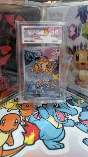 ACE 10 - Chimchar 041 - First Partner Illustration Promo - English - Pokemon TCG