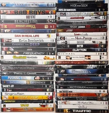 DVD Movies New & Used You Pick- 25% Off & FREE SHIPPING On 4 Or More
