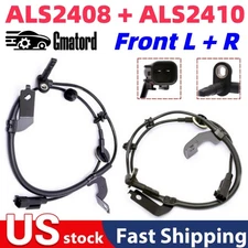 2* ABS Wheel Speed Sensors Front L+R For Chrysler Dodge Avenger ALS2408 ALS2410