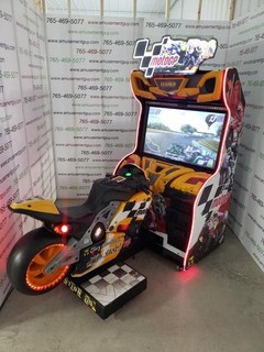 Moto GP by Raw Thrills COIN-OP Sit-Down Driving Arcade Video Game