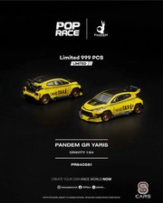 Pop Race 1:64 Toyota GR Yaris Pandem "Mad Taxi" Gravity UK PR640561