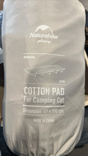 Naturehike Glamping Cotton Pad Camping Cot Mattress 67x190cm Lightweight