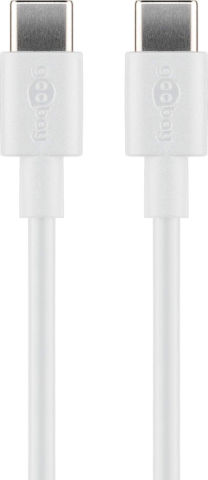 Goobay 66317 USB-CTM Charging and Sync Cable 1 m White for Devices with USB-CTM 3890₽