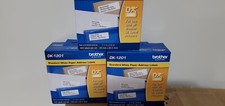 3-PACK Brother DK-1201 Die-Cut Standard Address Paper Label Rolls QL Printers