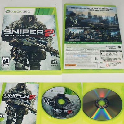 Sniper: Ghost Warrior 2 - Xbox 360 CIB Complete Tested FAST SHIPPING