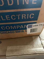 bodine gearmotor 0469FN New Torn Box