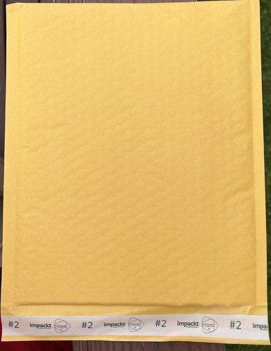 100 #2 8,5x12 Kraft Luftpolster Versandtaschen | IMPACKT SWIFTGUARD - PREMIUM QUALITÄT