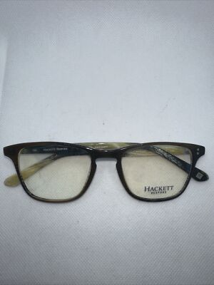 Hackett Bespoke Heb140 51/19 146 Brown Unisex Adult Eyeglass Frames 22