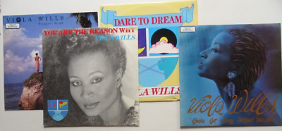 4x Viola Wills: Dare To Dream, You Are The Reason, Reggae High, Gonna Get Along