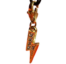 Sagapo Anh&auml;nger f&uuml;r Halskette Gold Unisex Zirkon Brillant 0,7x2,7cm