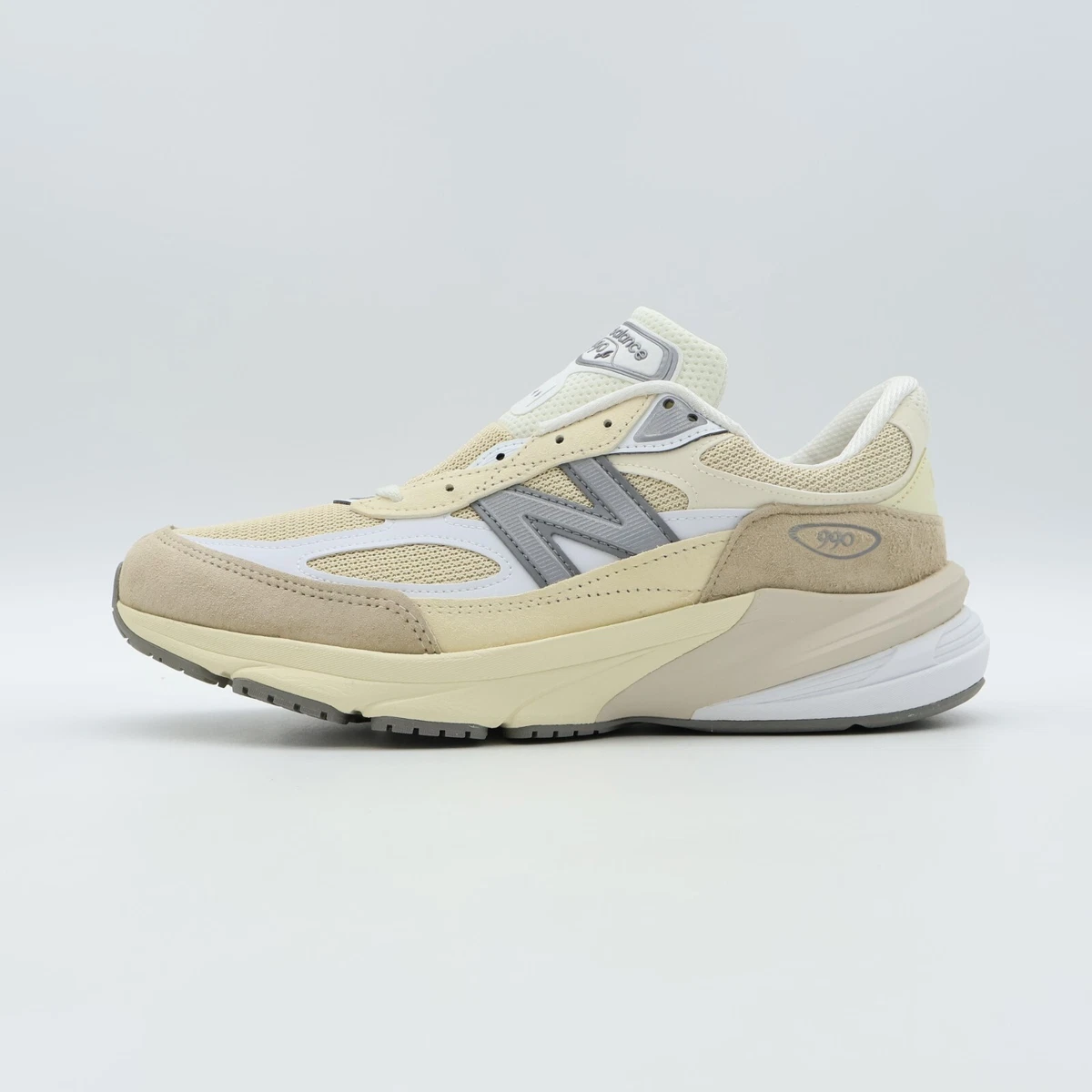 M990SS6 New Balance 990V6 Beige MiUSA Cream Ivory Mindful Grey 