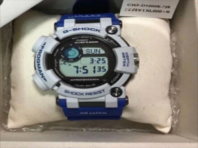 CASIO G-Shock GWF-D1000K-7JR LOVE THE SEA AND THE EARTH Watch Rare 230405T