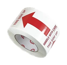 500 This Side Up Handle with Care 3x5" Stickers Packaging Safety Shipping Labels
