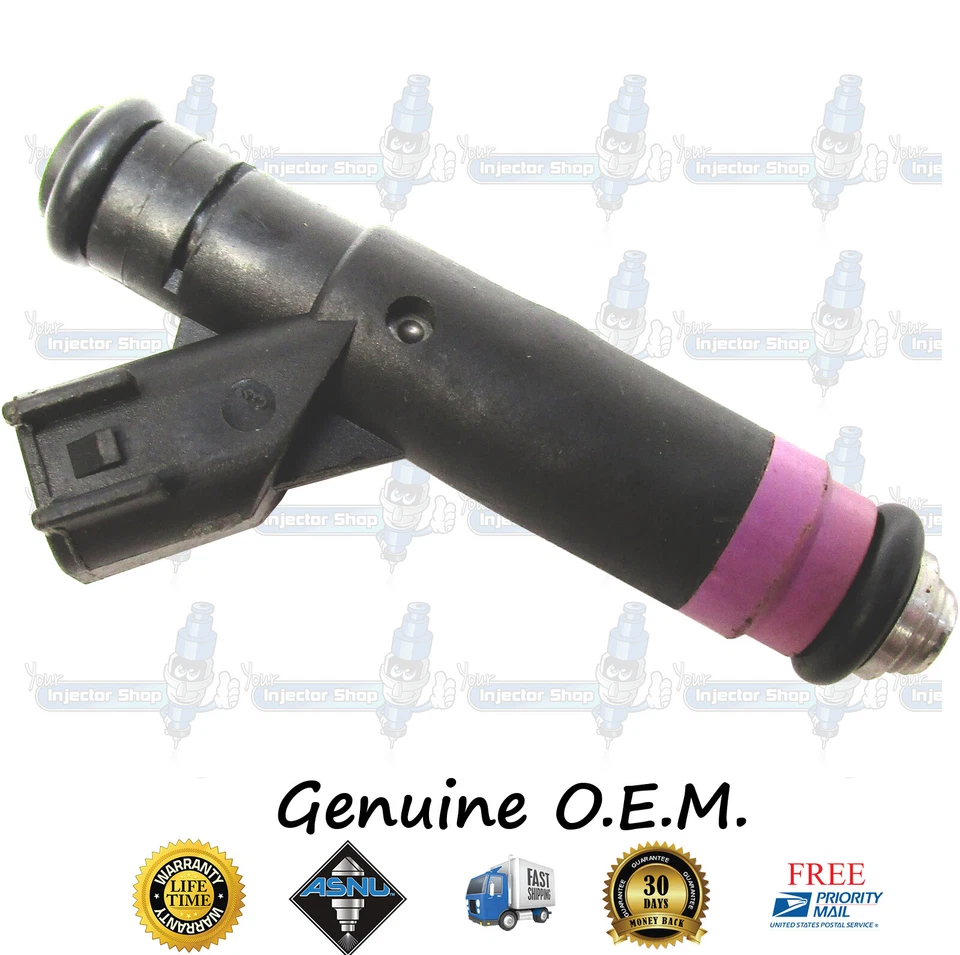 Inyectores de combustible originales Motorcraft Ford 2C5E-A4A Lincoln Aviator 8x 4,6 L 2003-05 Foto 4 de 4