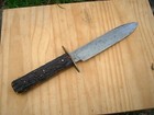 Vintage Stag Original J Russell & Co Green River Works Bowie Hunting Knife — photo 6