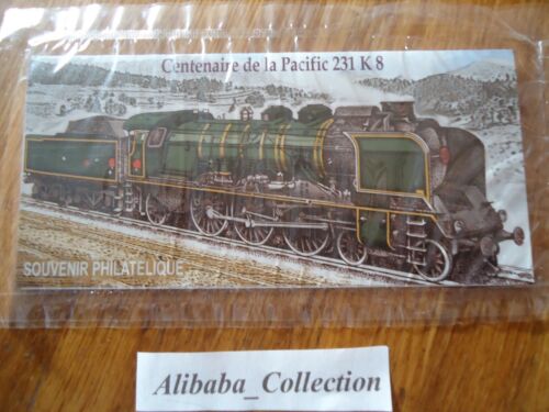 New Sealed France Stamp Souvenir Block 68 Train Locomotive Pacific Centenary