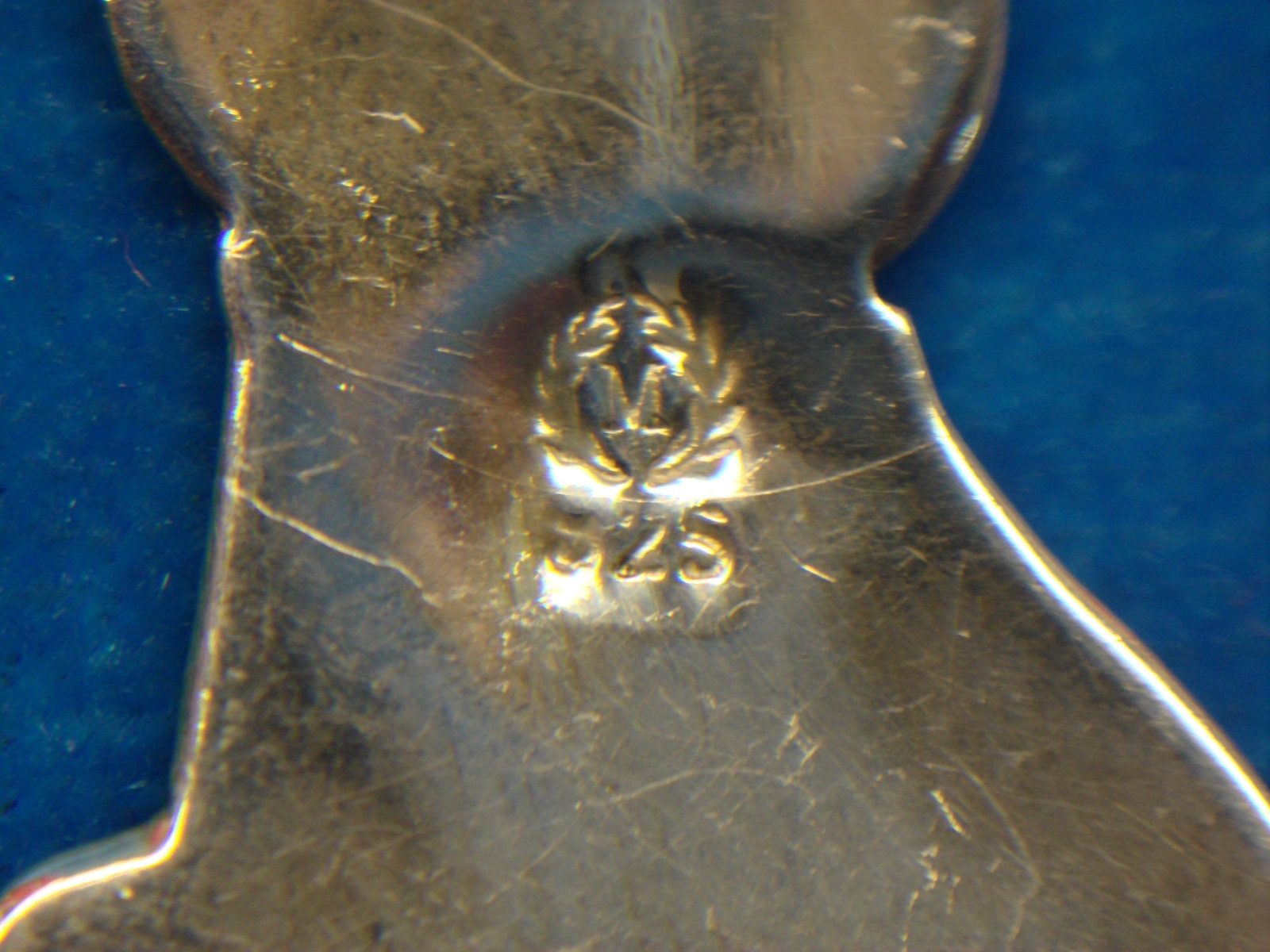 SOLID STERLING SILVER KITTY CAT EARRINGS - DETAIL… - image 8