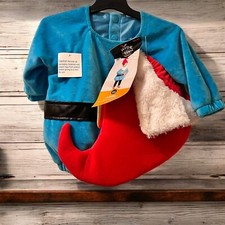 Hyde Eek- Christmas Baby Infant Pullover Elf Gnome Costume 0-6 Months New