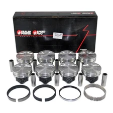 Speed Pro H859CP30 383 -12cc Dished Pistons + Moly Rings Kit 030 Over Bore 4.030