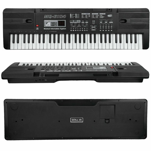 61 Keys Electronic Music Keyboard Organ Piano Set With Microphone Kids Gift New - Picture 9 of 10
