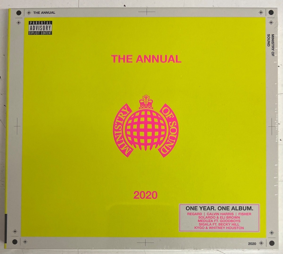 MINISTRY OF SOUND: THE ANNUAL 2020 -2CD New Sealed Feat Calvin 