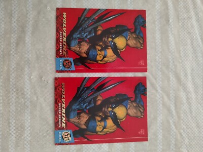 (2) Wolverine 1994 Fleer Ultra X-Men  #6