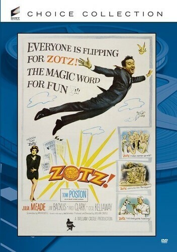 Zotz! DVD - Tom Poston, Julia Meade, Jim Backus, Fred Clark, Cecil Kellaway