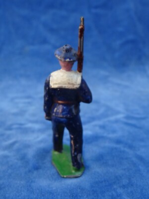 1/32 FIGURINE JF PLOMB CREUX MARIN OFFICIER A LA