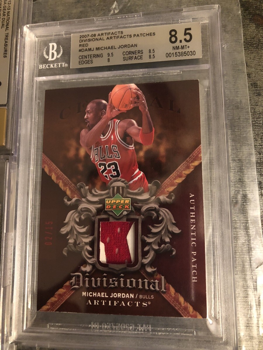 2007-08 Upper Deck Divisional Artifacts Michael Jordan Patch 2007-08 Upper Deck Divisional Artifacts Michael Jordan Patch