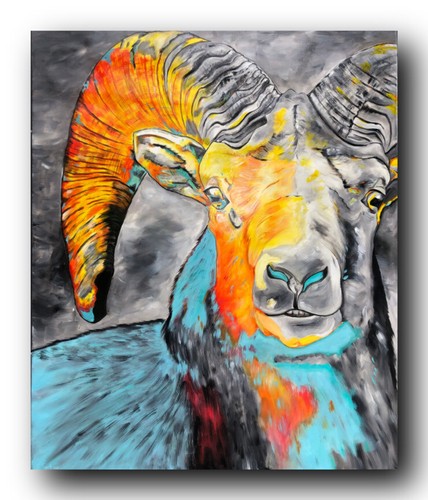 ARTIST ORIGINAL 100cm x 120cm Abstrakt Gemälde Modern XXL Bilder - Exklusive-ART - 第 1/9 張圖片