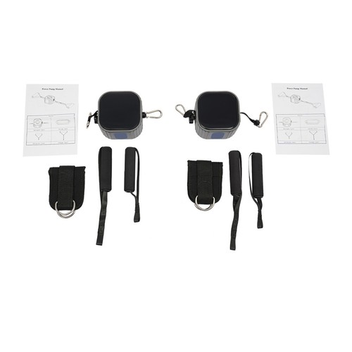 Kit de bomba y banda de fitness bandas de entrenamiento y bandas de ejercicio con asas 3-18 kg - Imagen 18 de 18