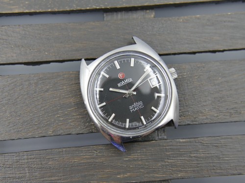 70s vintage watch Roamer anfibio Matic automatic ref 479-1120.012 - 第 11/17 張圖片