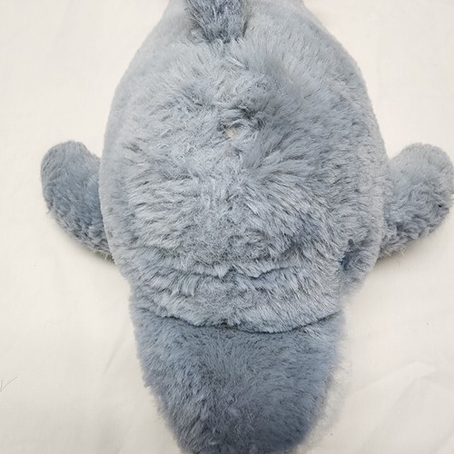 Dolphin Plush Stuffed Wild Republic Toy 14 Inch Color Light Gray And White - Picture 9 of 13
